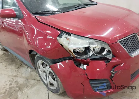 2009 Pontiac Vibe z USA, uszkodzony, nr VIN 5Y2SP67889Z472118